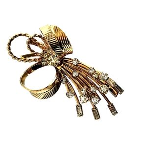 Sarah Coventry "Vogue" Sparkling Bouquet Vintage Brooch 1961